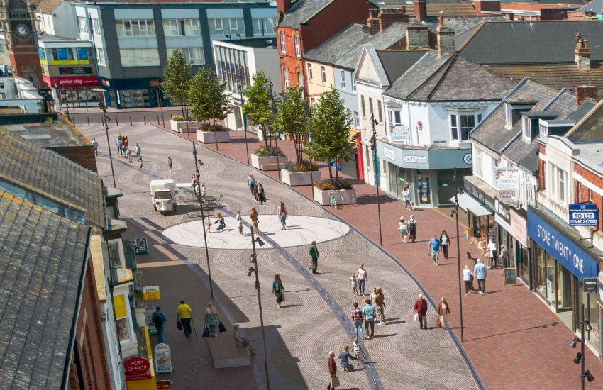 Redcar Town Centre Transformation Southern Green Redcar Town Centre Transformation Southern Green